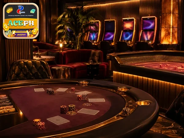 ACEPH home page banner featuring the new player first deposit bonus